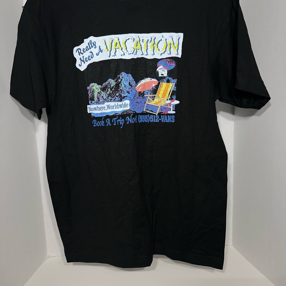 Men’s Black Vans T-Shirt